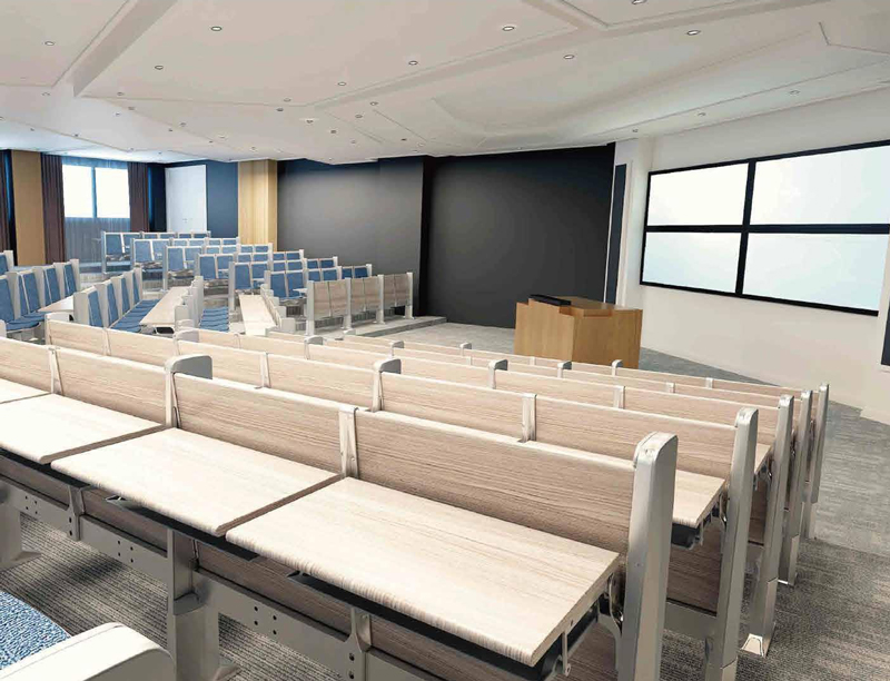 2021-学校会议培训室固定课桌椅-达尔文系列-麻豆精品乱码一二三区别蜜臀在线教育家具